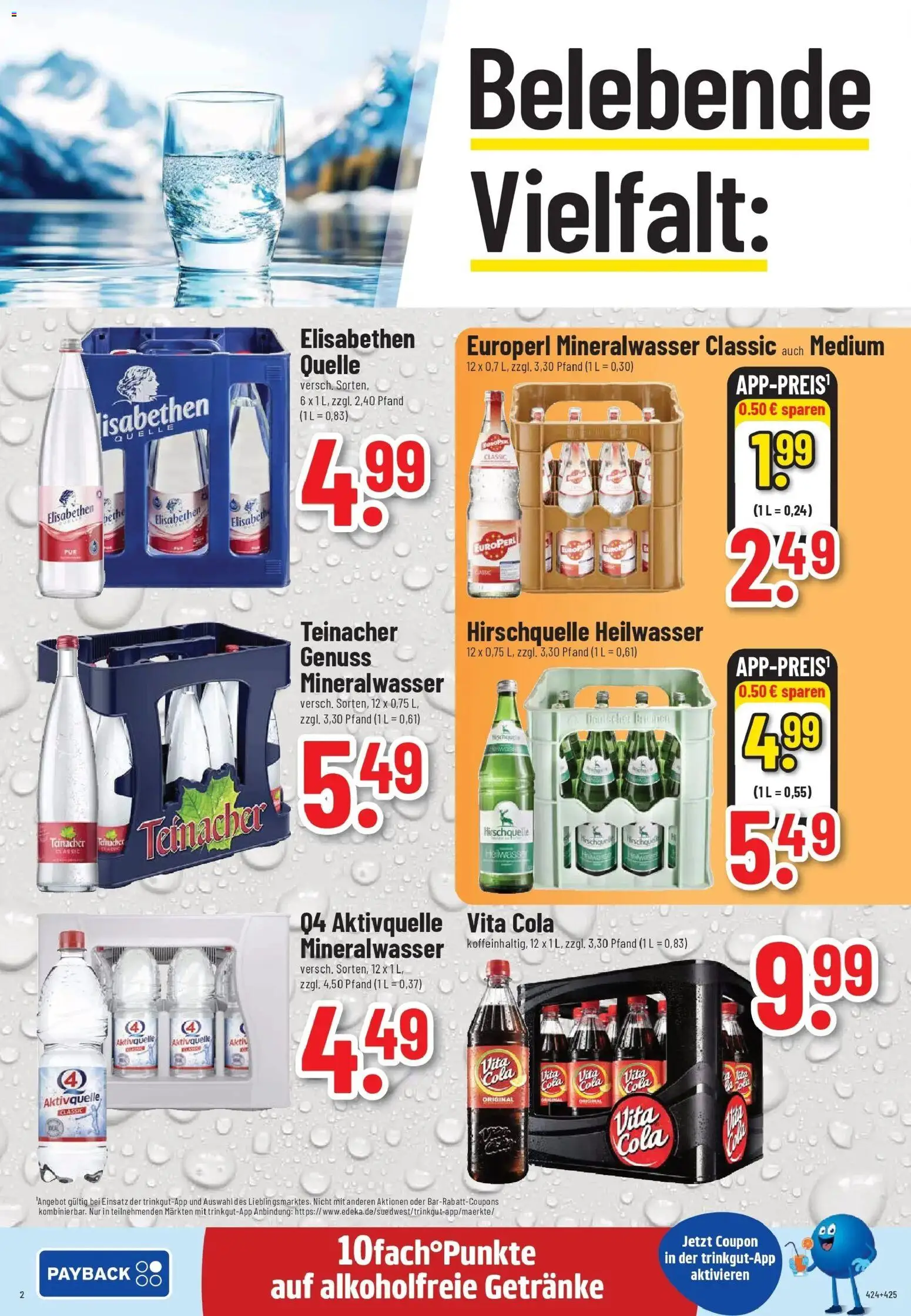 Trinkgut - trinkgut: Wochenangebote – gültig ab 05.01.2026 | Seite: 2 | Produkte: Cola, Mineralwasser, Vita cola