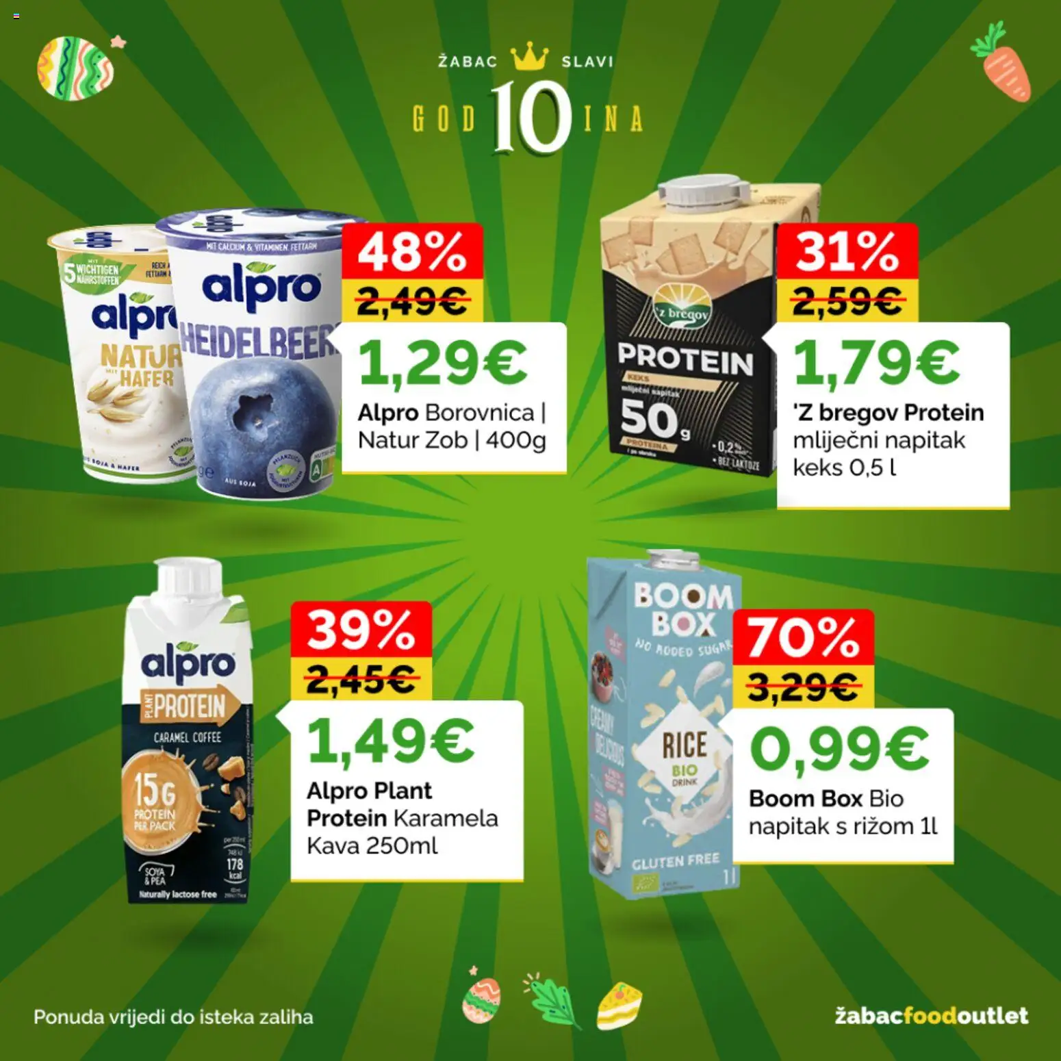 Žabac katalog | vrijedi od 30.03.2026 | Stranica: 17 | Proizvodi: Kava, Alpro, Keks, Borovnica