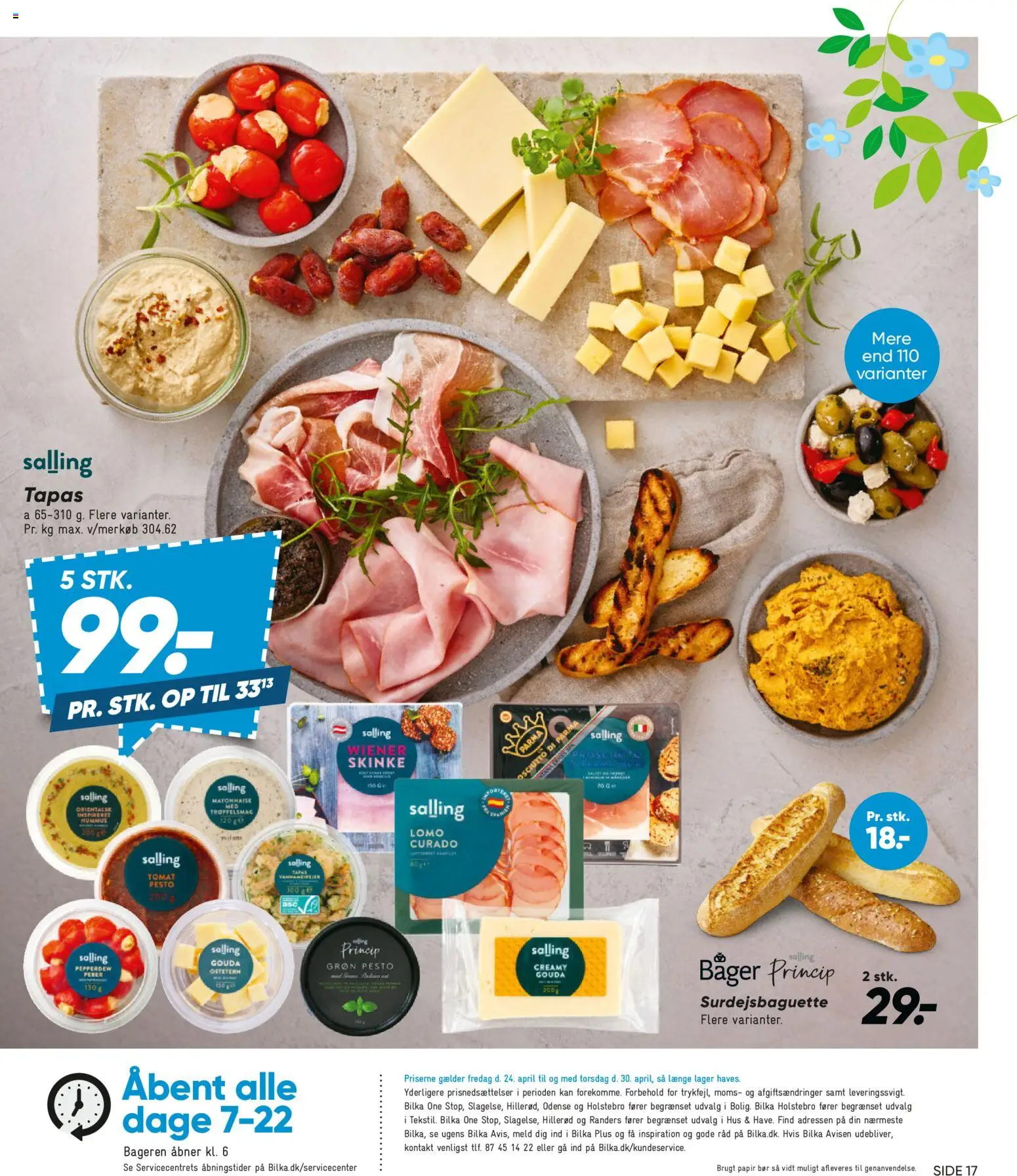 Bilka tilbudsavis – gyldig fra 24.04.2026 | Side: 23 | Produkter: Skinke, Peber, Pesto