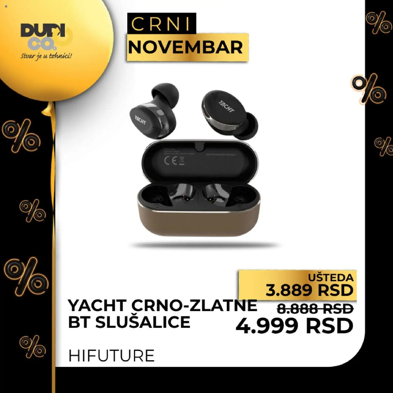 Dudi co. katalog - važi od 10.11.2025 | Strana: 3 | Proizvode: Slušalice