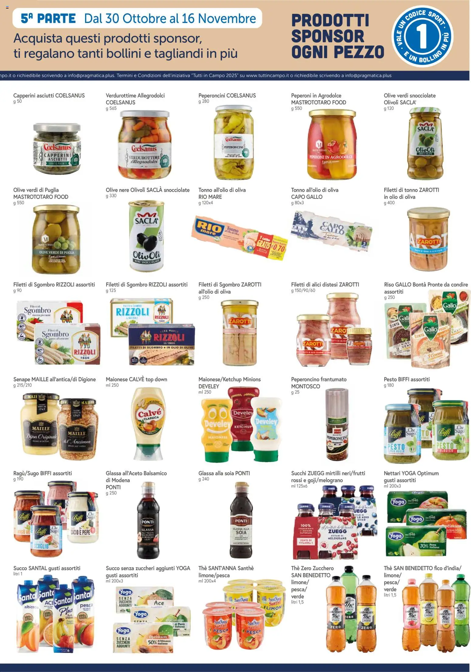 Volantino Galassia del 30.10.2025 | Pagina: 13 | Prodotti: Pepe, Olio, Peperoncino, Ragú