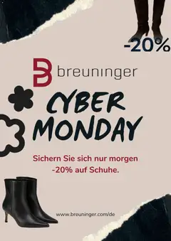 Breuninger - Cyber Monday - Ankündigung ab 30.11.2025 gültig