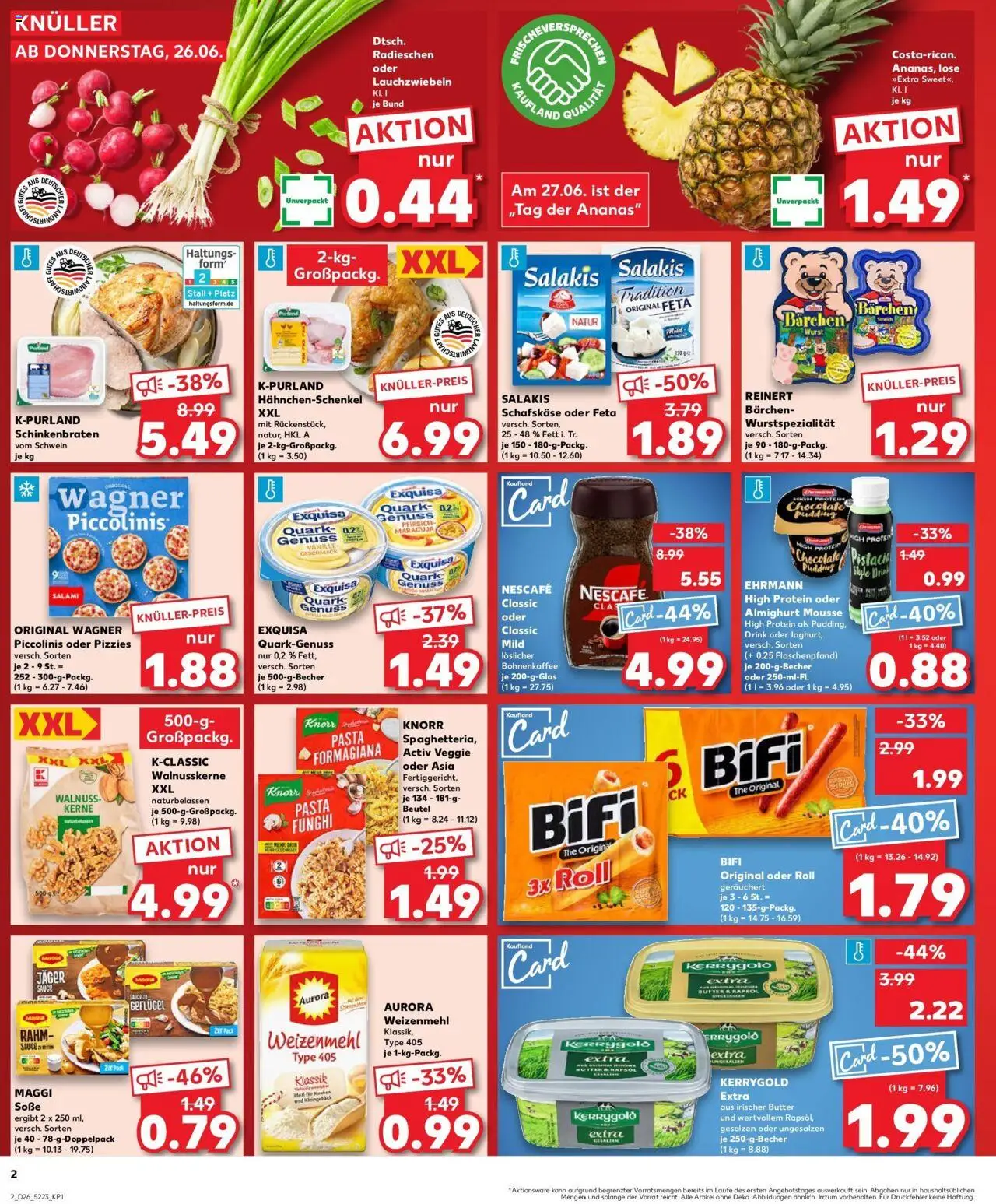 Kaufland prospekt Memmingen	 - gültig ab dem 29.06.2025 | Seite: 13 | Produkte: Maggi, Bifi, Pudding, Salakis