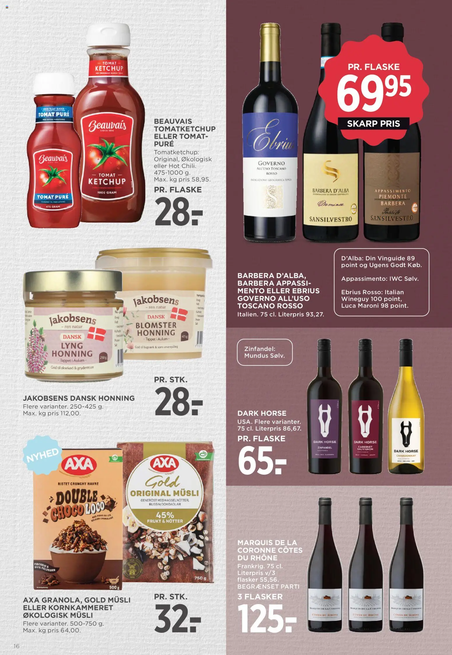 Meny tilbudsavis – gyldig fra 17.04.2026 | Side: 20 | Produkter: Müsli, Honning, Sukker, Søm