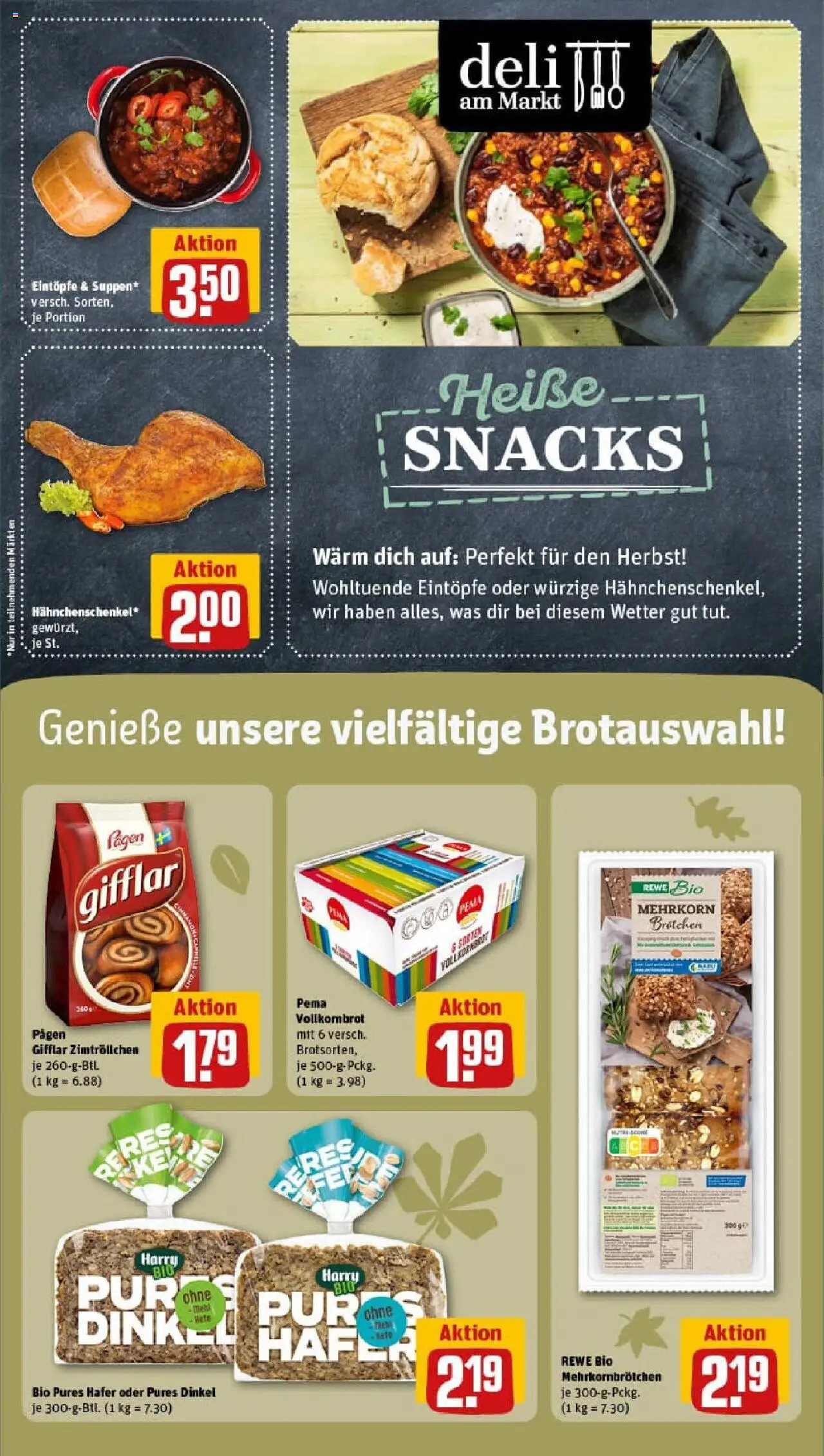 Rewe prospekt Neuss / Grimlinghaus	 – gültig ab 13.10.2025 | Seite: 13 | Produkte: Vollkornbrot