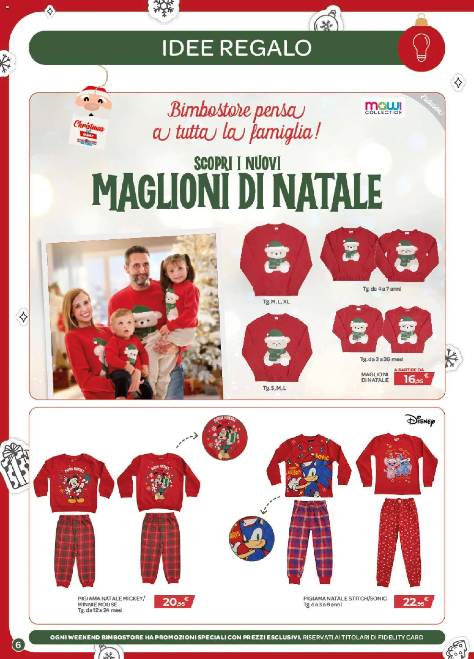 Volantino Bimbo store del 04.12.2025 | Pagina: 6 | Prodotti: Pigiama, Mouse