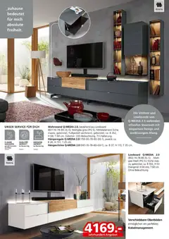 Segmüller Musterring  ab 03.11.2025 gültig | Seite: 13 | Produkte: Wohnwand, Lowboard, Hängevitrine