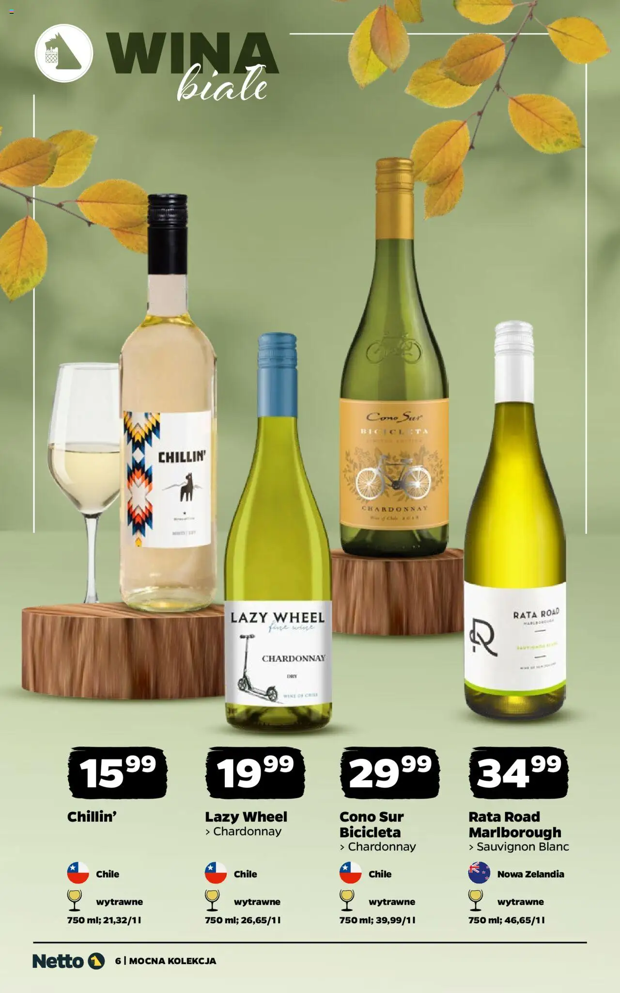 Netto gazetka - Wina od 13.10.2025 | Strona: 6 | Produkty: Chardonnay