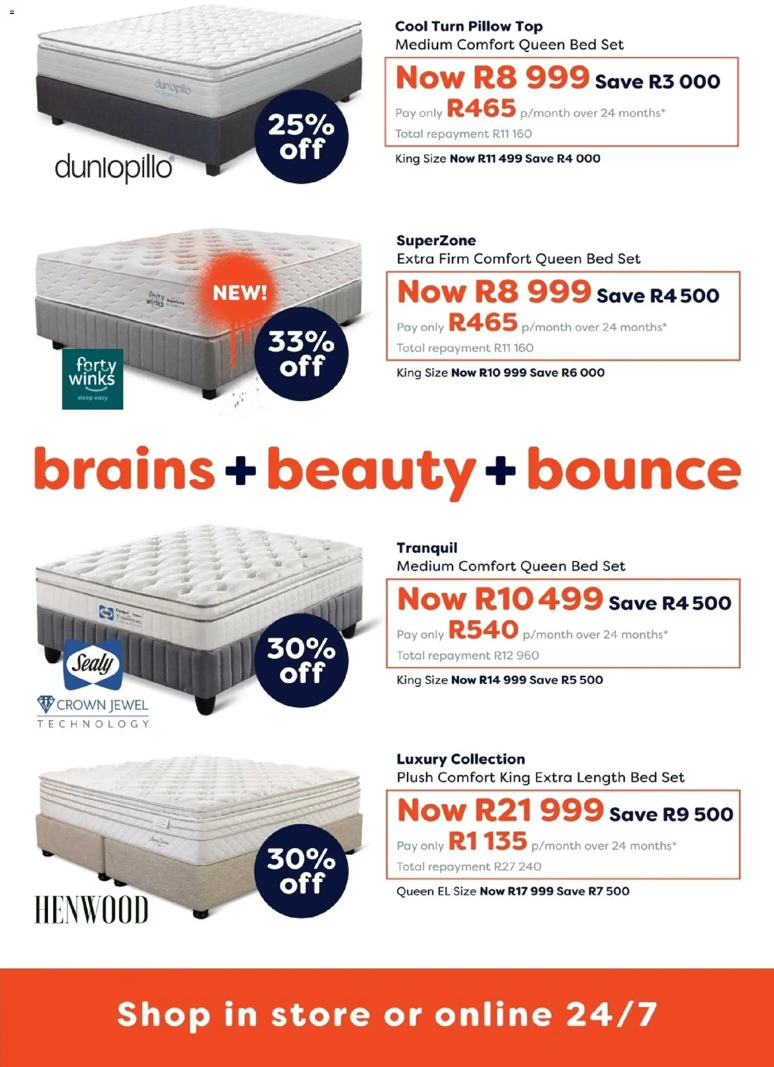 New Dial-a-Bed catalogue – valid from 18.10.2025 | Page: 5 | Products: Queen bed, Bed, Pillow