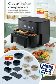 Preview of Aldi - Weekly offers UK Specialbuys valid from 09.04.2026 | Page: 12 | Products: Kitchen, Fryer