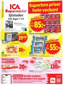 ICA Supermarket - Stockholm - Förhandsvisning av reklamblad från butik ICA Supermarket aktuell från 23.02.2026