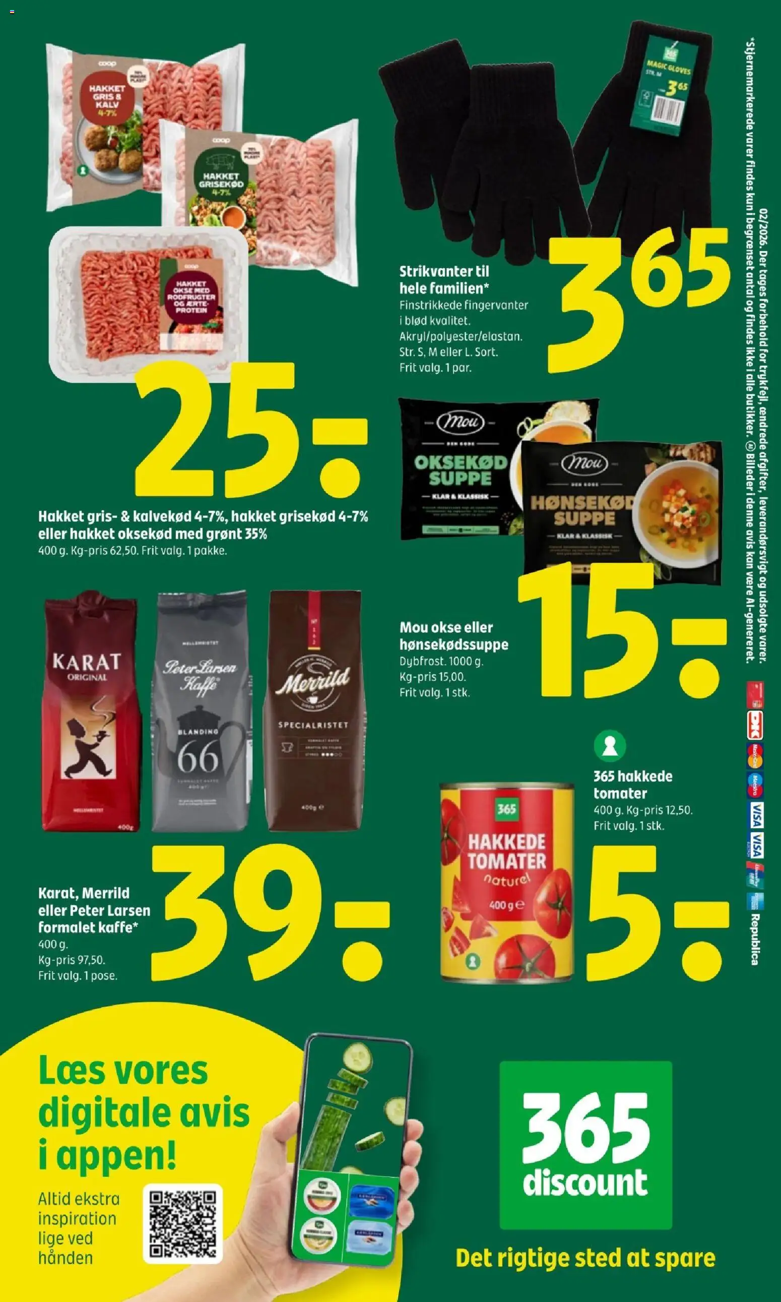 Coop 365 tilbudsavis – gyldig fra 08.01.2026 | Side: 5 | Produkter: Tomater, Oksekød, Hakkede tomater, Suppe