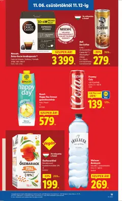 Rauch Happy Day Immun gyümölcsnektár, Iron / Power, 1 l - amely érvényes a következő dátumtól: 06.11.2025 | Oldal: 15