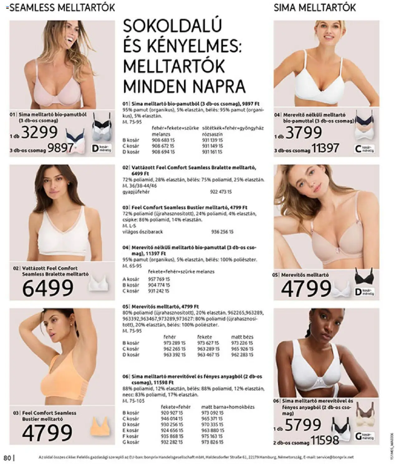 Bonprix akciós ujság - amely érvényes a következő dátumtól: 27.05.2025 | Oldal: 82 | Termékek: Őszibarack, Kosár, Só, Melltartó