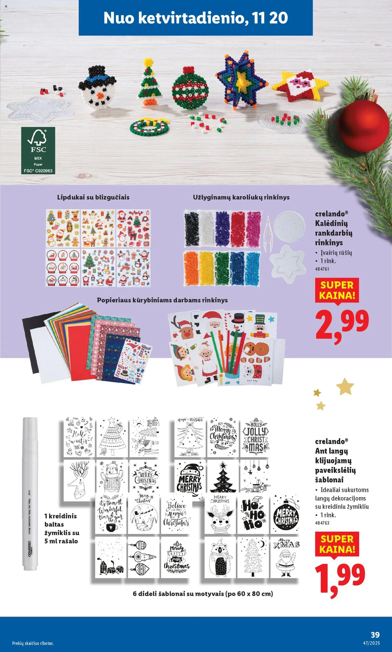 LIDL akcijos nuo 17.11.2025 | Puslapis: 39