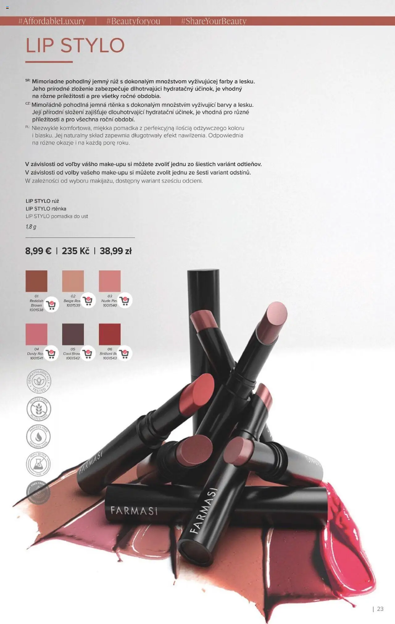 Nové Farmasi akcie – leták je platný od 24.09.2025 | Strana: 23