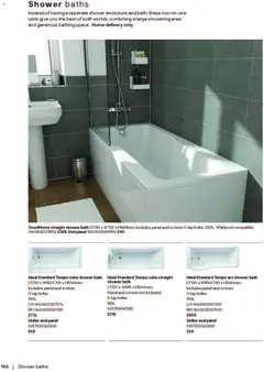 Preview of B&Q - Bathrooms valid from 16.12.2025 | Page: 146 | Products: Bath, Shower