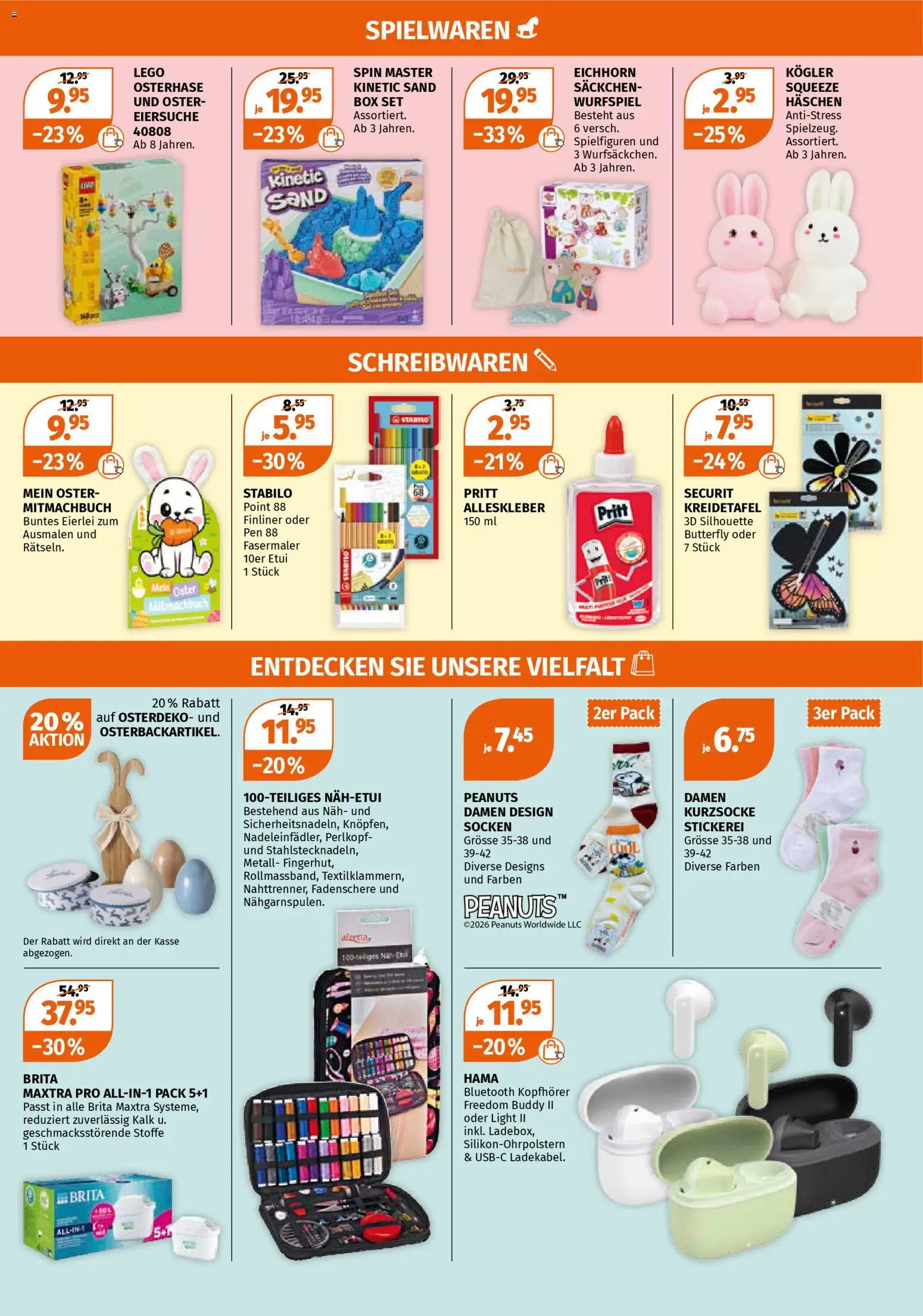 Müller aktionen – gültig ab 26.03.2026 | Seite: 11 | Produkte: Box, Socken, Kopfhörer