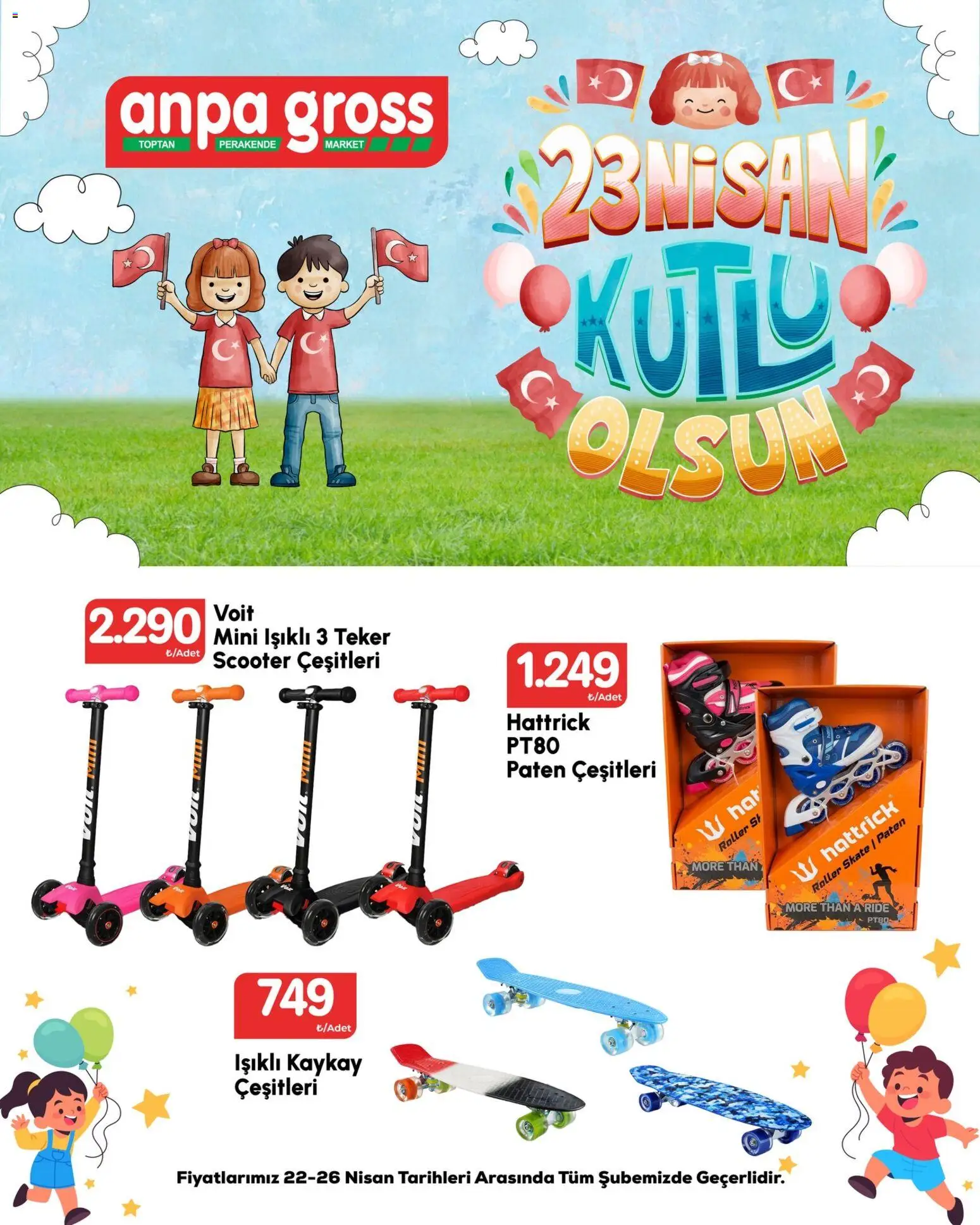 Anpa Gross Katalog - 22.04.2026 tarihinden itibaren geçerlidir | Sayfa: 1