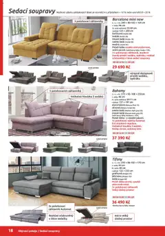 Náhled letáku ORFA nábytek katalog 2025-2026 od 01.10.2025 | Strana: 18 | Produkty: Káva, Barvy, Sedačky