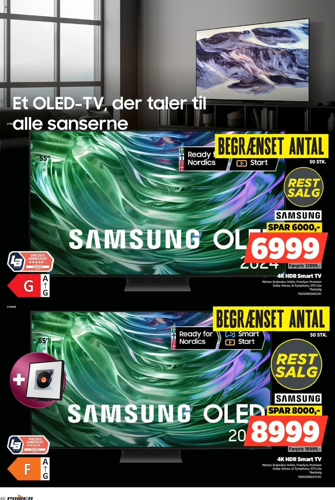 Power tilbudsavis – gyldig fra 12.09.2025 | Side: 40 | Produkter: Øl, Smart TV, TV