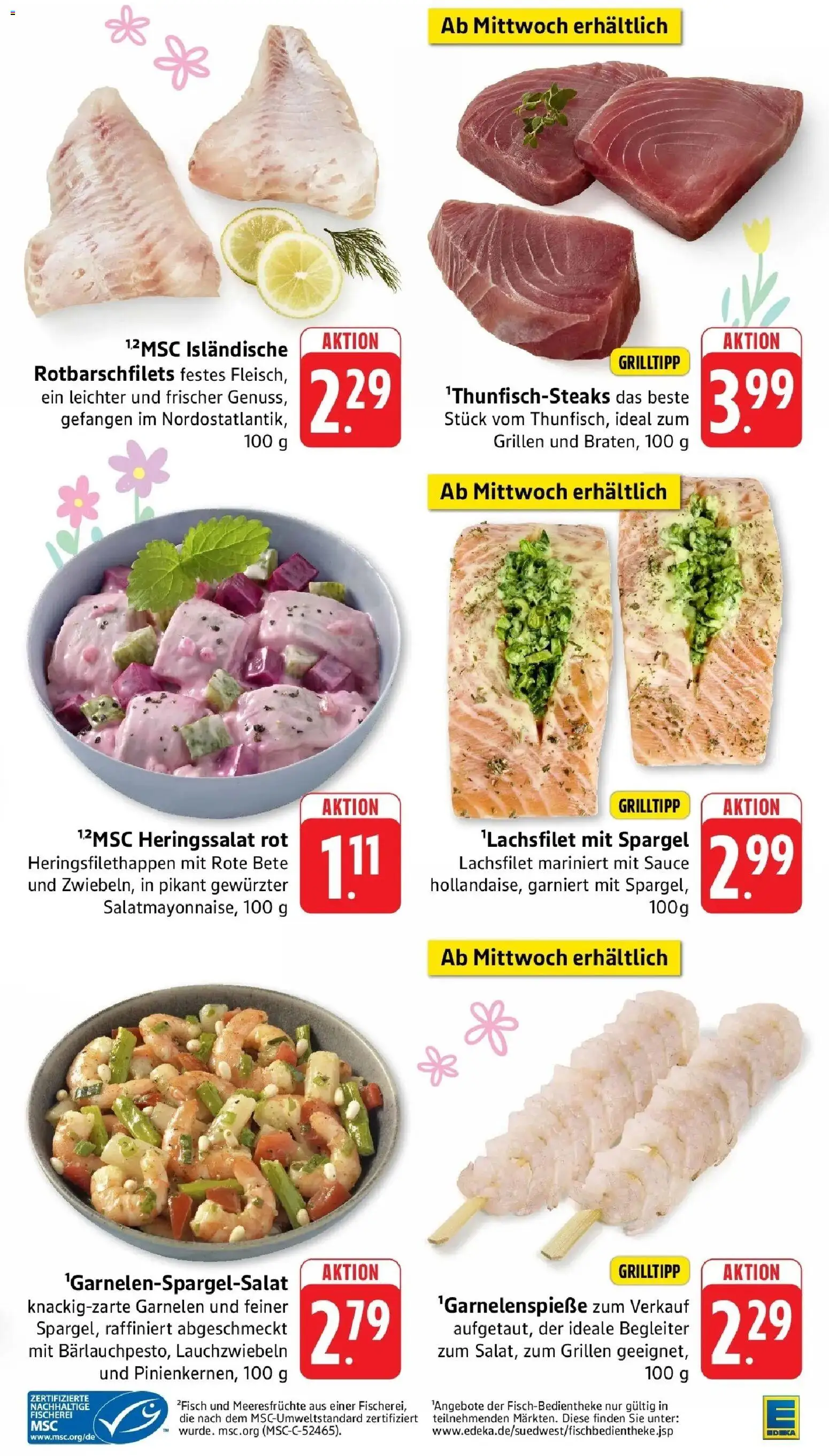 Angebote – gültig ab 30.03.2026 | Seite: 15 | Produkte: Garnelen, Spargel, Meeresfrüchte