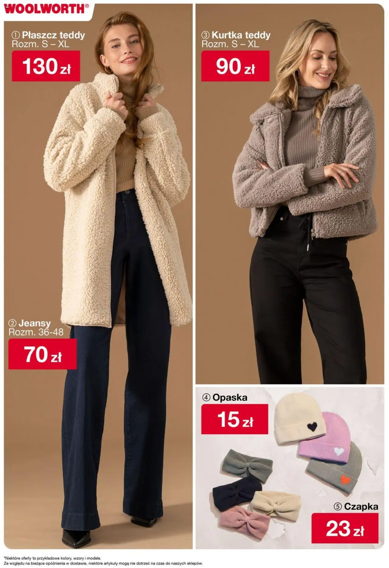 Woolworth Gazetka od 03.10.2025 | Strona: 6 | Produkty: Kurtka, Płaszcz, Czapka