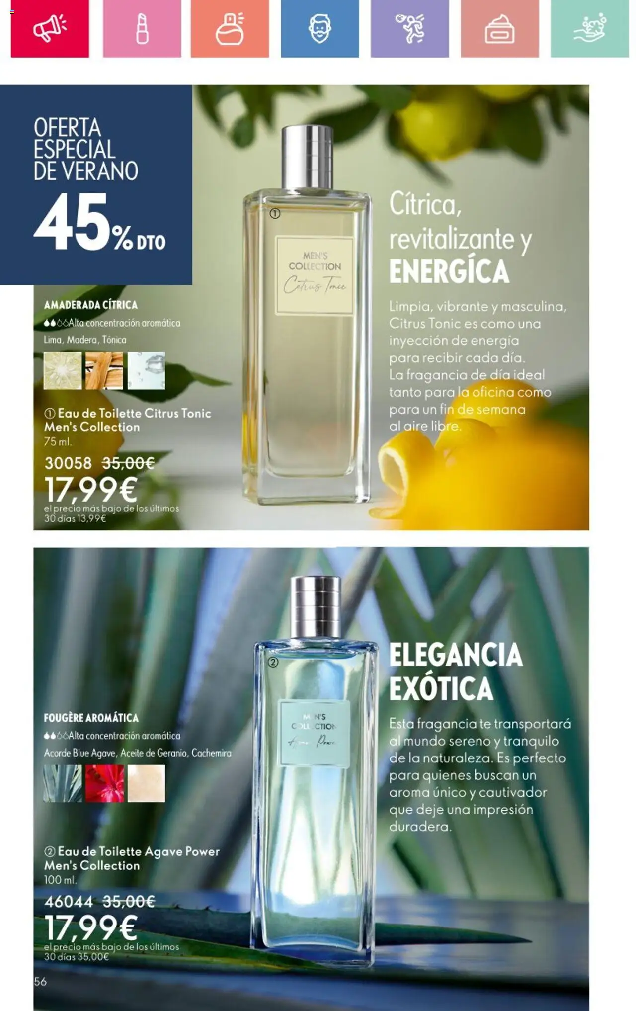 Oriflame - Catálogo Campaña 9 │ válido desde el 22.06.2025 | Página: 56 | Productos: Perfume, Fragancia, Aceite, Té
