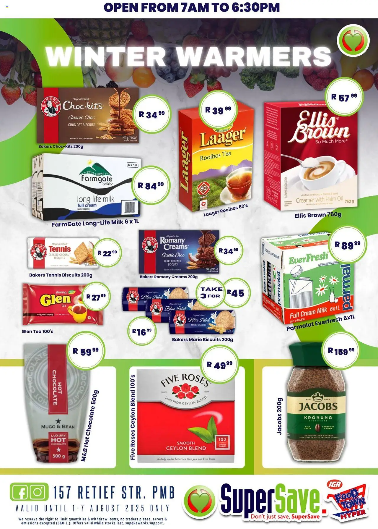 Super Save Specials │ valid from 01.08.2025 | Page: 56 | Products: Creamer, Coffee, Chocolate, Estuche organizador de viaje