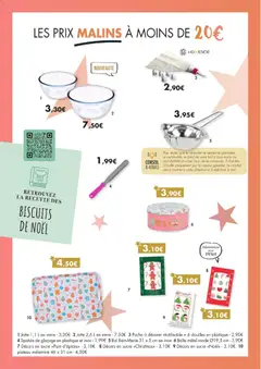 E.Leclerc - Prévisualisation de Décors en sucre «Pain d'épices», Sugar decorations «Gingerbread» valide à partir de 02.12.2025 | Page: 14 | Produits: Sucre, Spatule, Pain, Biscuits