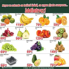 31.10.2025 tarihinden itibaren geçerli olan Özkuruşlar kataloğu önizlemesi | Sayfa: 1