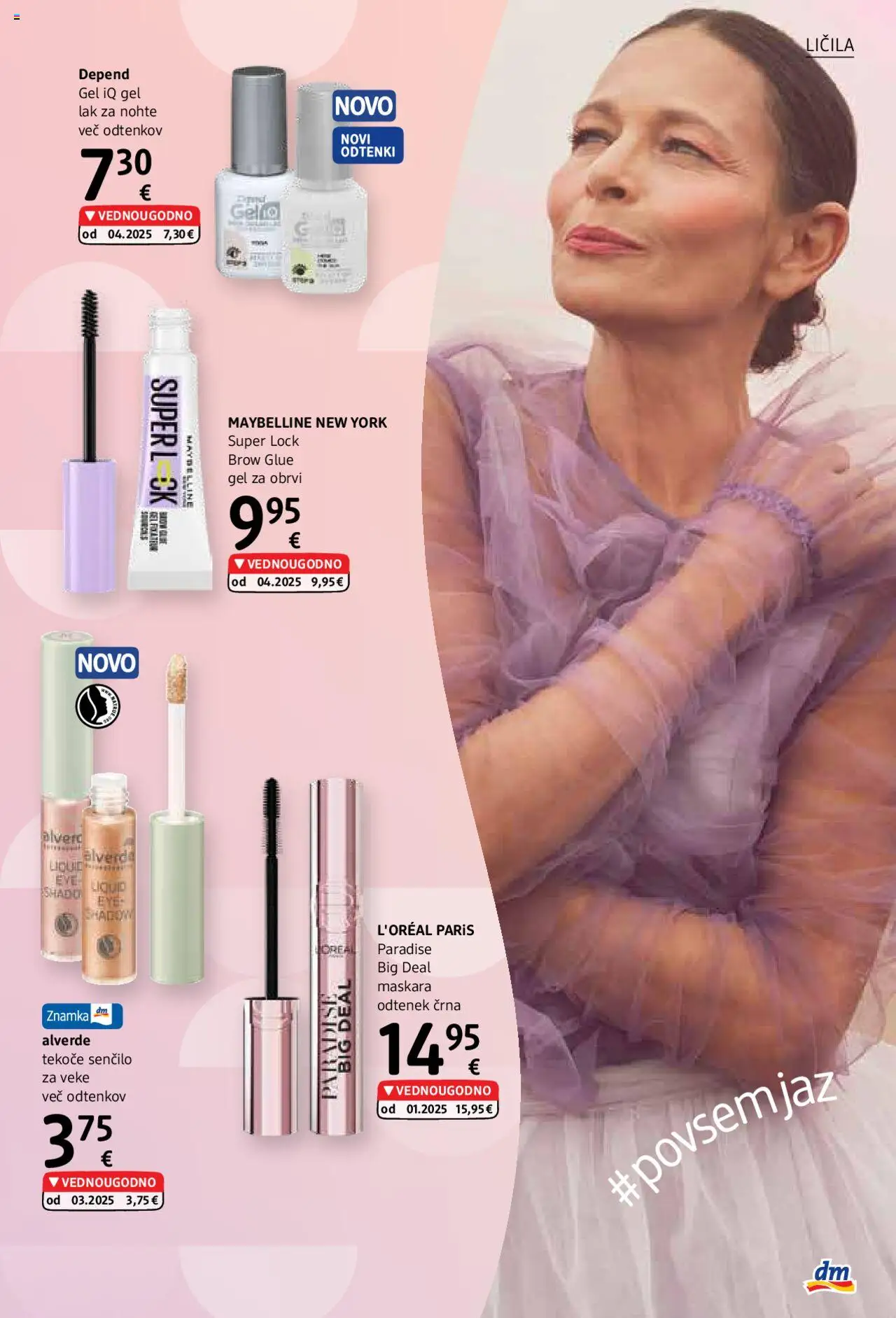 DM Drogerie Markt katalog │ velja od 01.08.2025 | Stran: 11 | Izdelki: Maskara, Lak za nohte, Senčilo, Lak