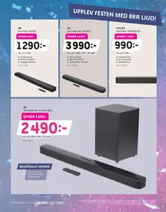 Elon - erbjudanden ljud & bild - Förhandsvisning av reklamblad från butik Elon aktuell från 26.01.2026 | Sida: 8