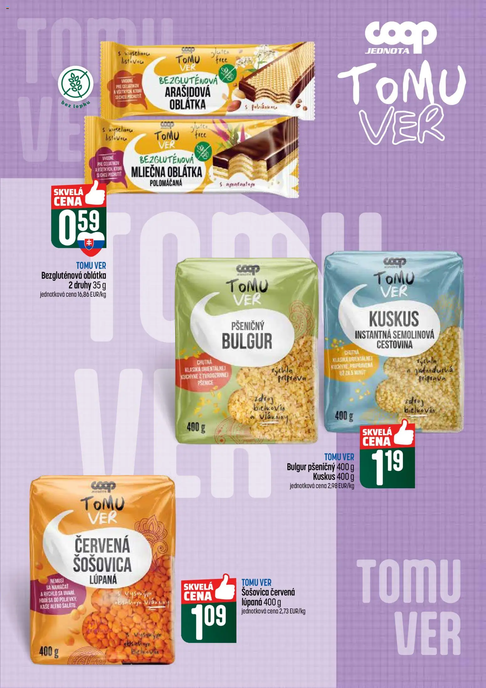 Nové COOP Jednota akcie – leták je platný od 26.02.2026 | Strana: 35 | Produkty: Šošovica, Kuchyne