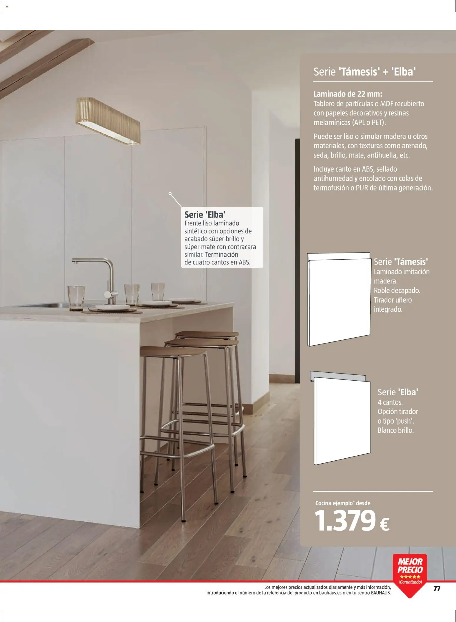 Bauhaus folleto Renueva │ válido desde el 02.03.2026 | Página: 77 | Productos: Cocina