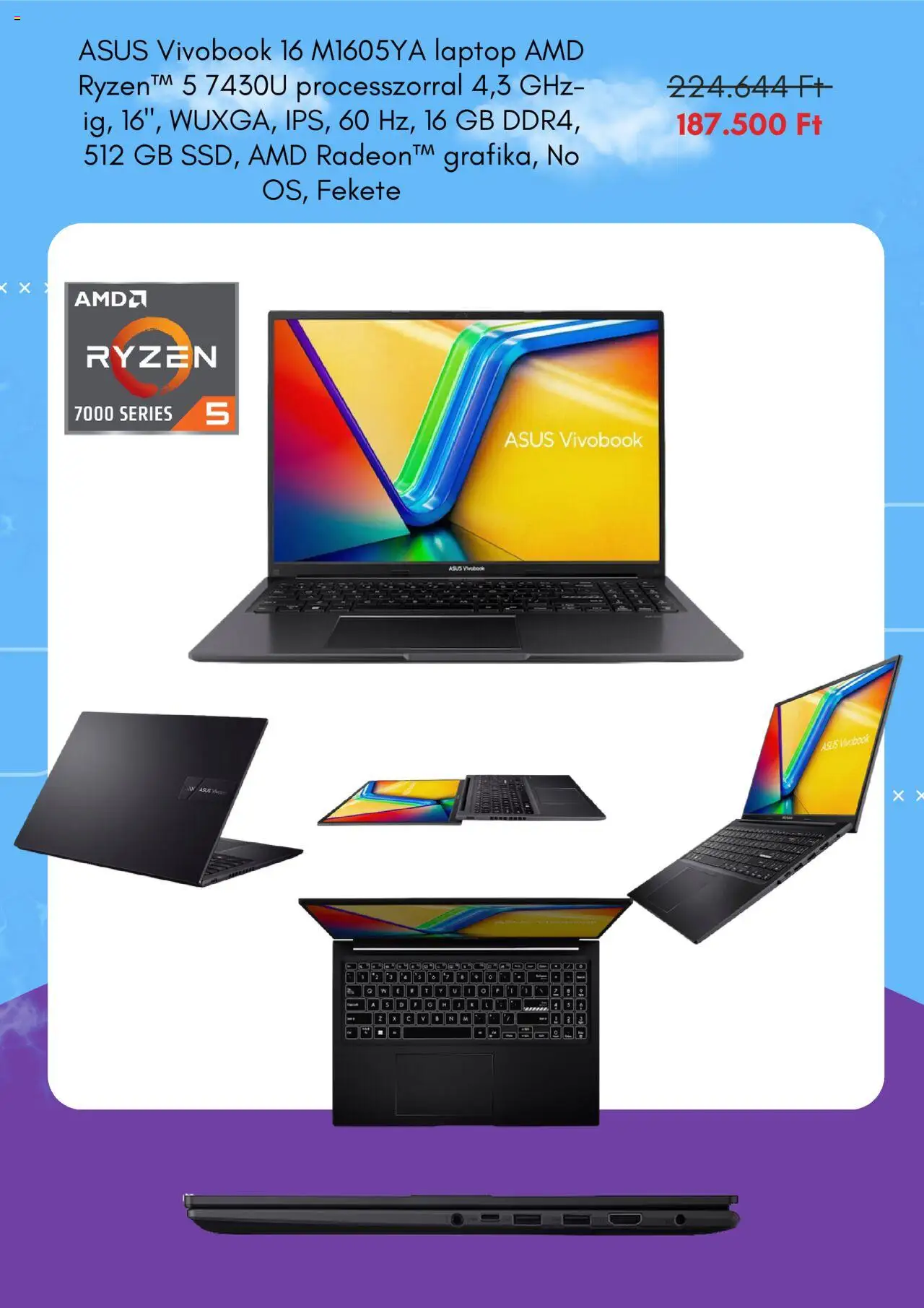 eMAG akciós ujság - amely érvényes a következő dátumtól: 19.09.2025 | Oldal: 2 | Termékek: Laptop