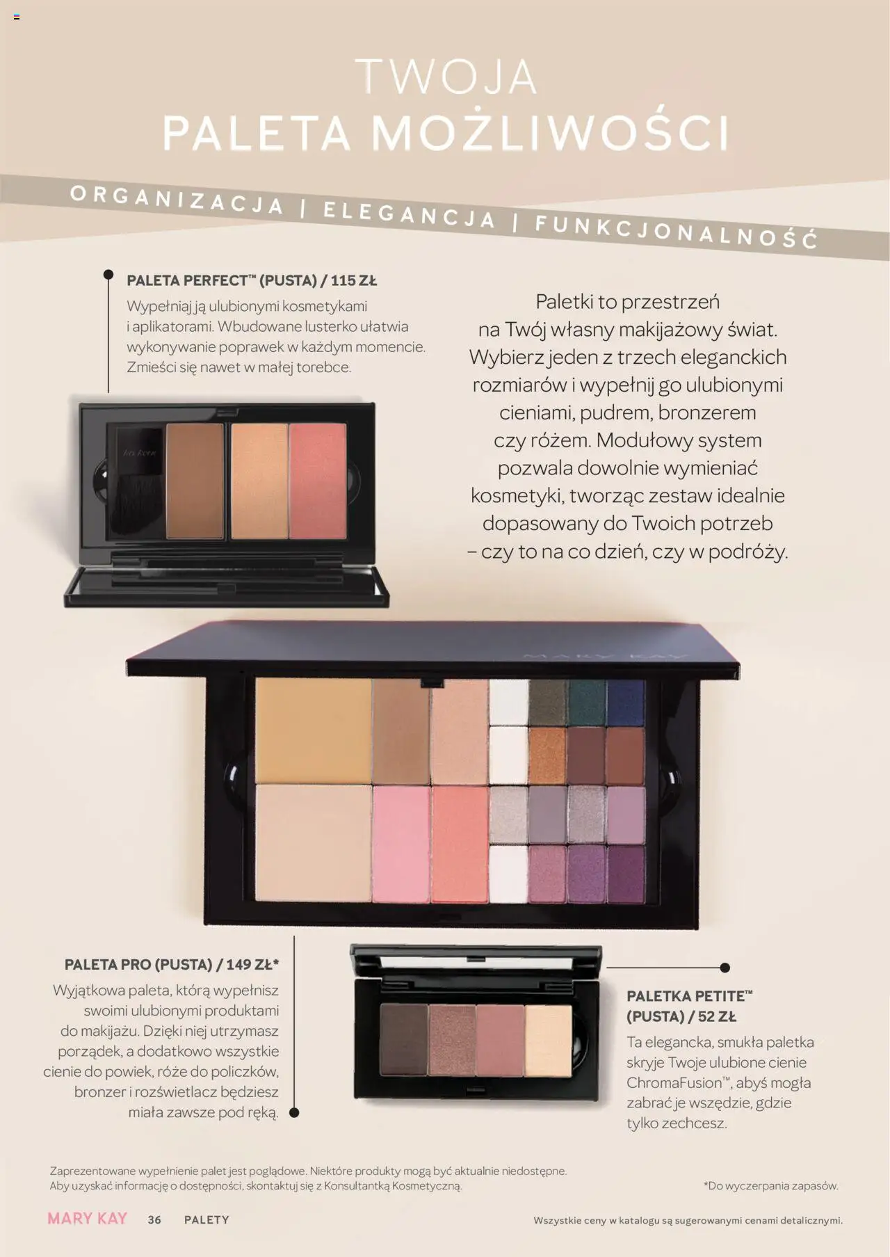 Mary Kay Katalog od 15.10.2025 | Strona: 36 | Produkty: Bronzer, Rozświetlacz