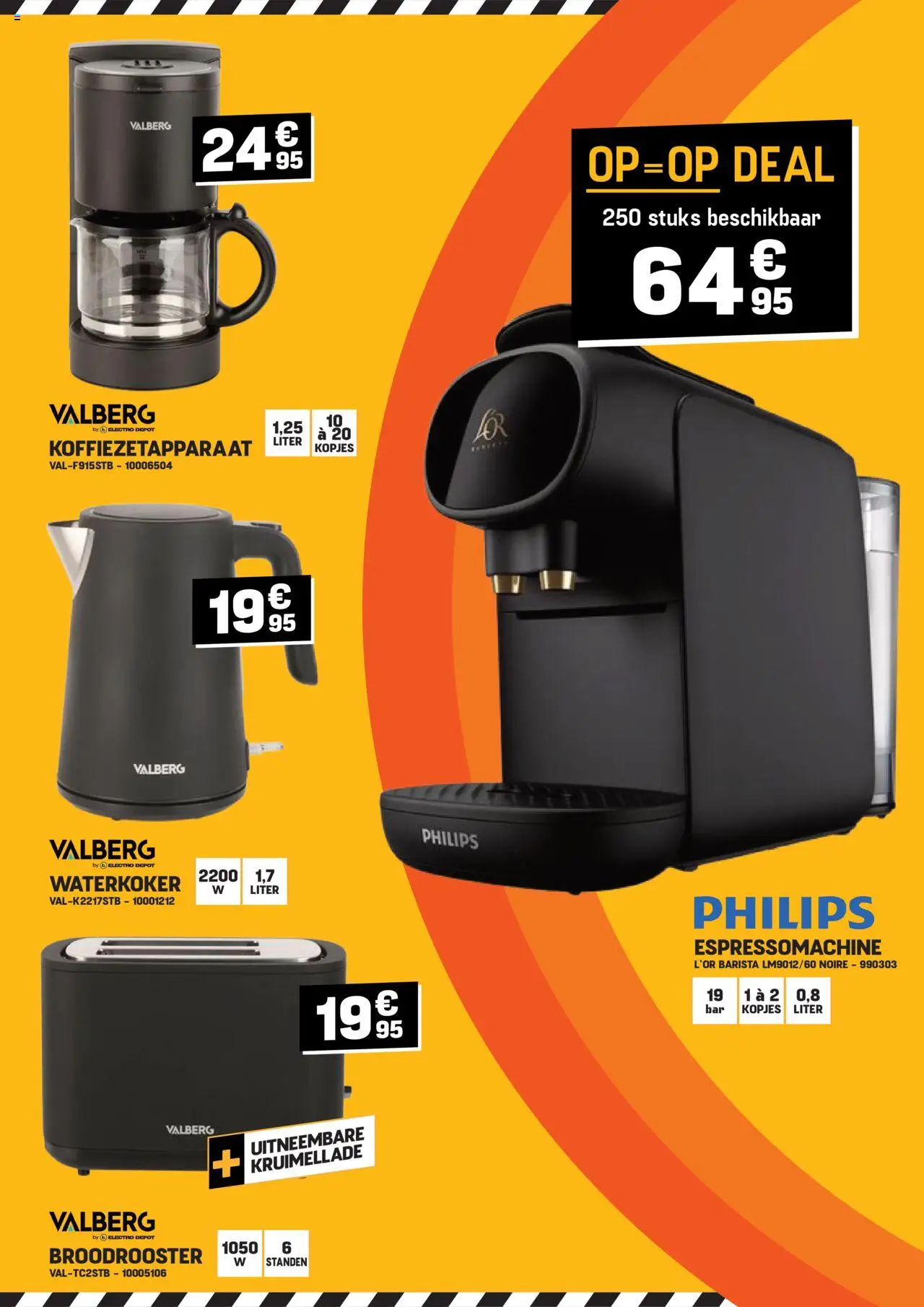  | Pagina: 15 | Producten: Waterkoker, Koffiezetapparaat