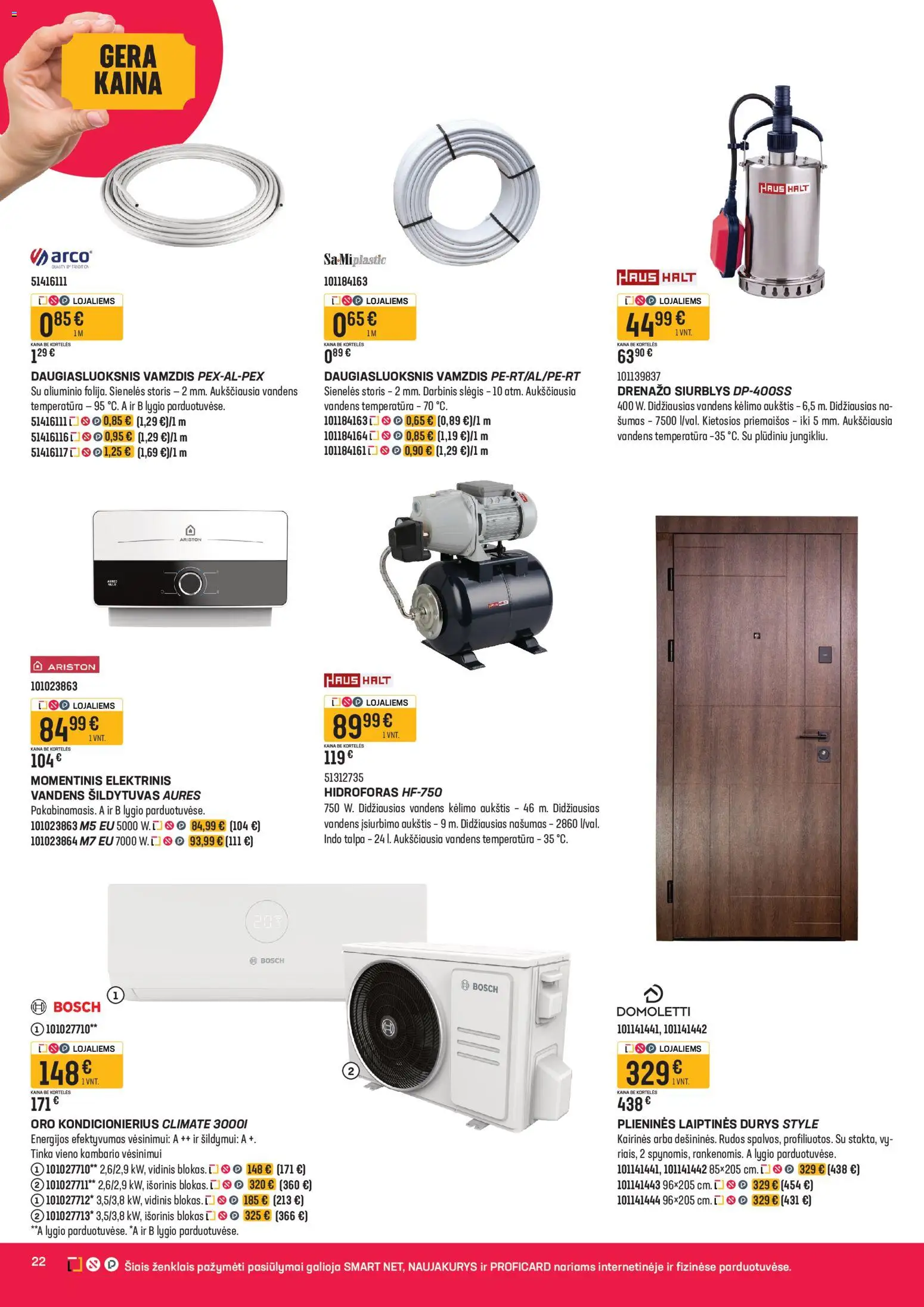 Senukai akcijos nuo 30.04.2026 | Puslapis: 22 | Prekių: Kondicionierius, Oro kondicionierius