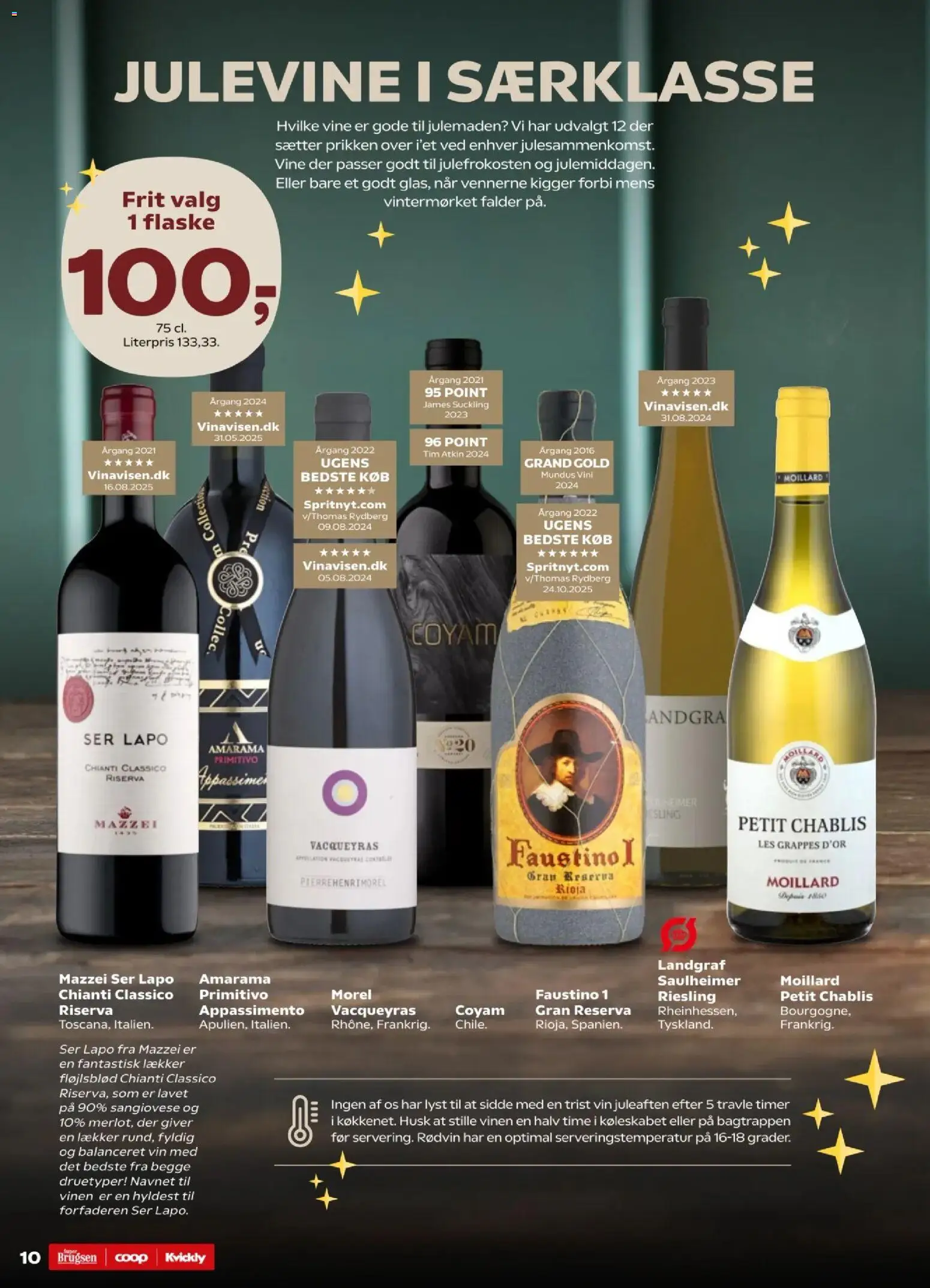 Kvickly tilbudsavis – gyldig fra 21.11.2025 | Side: 50 | Produkter: Vin, Søm