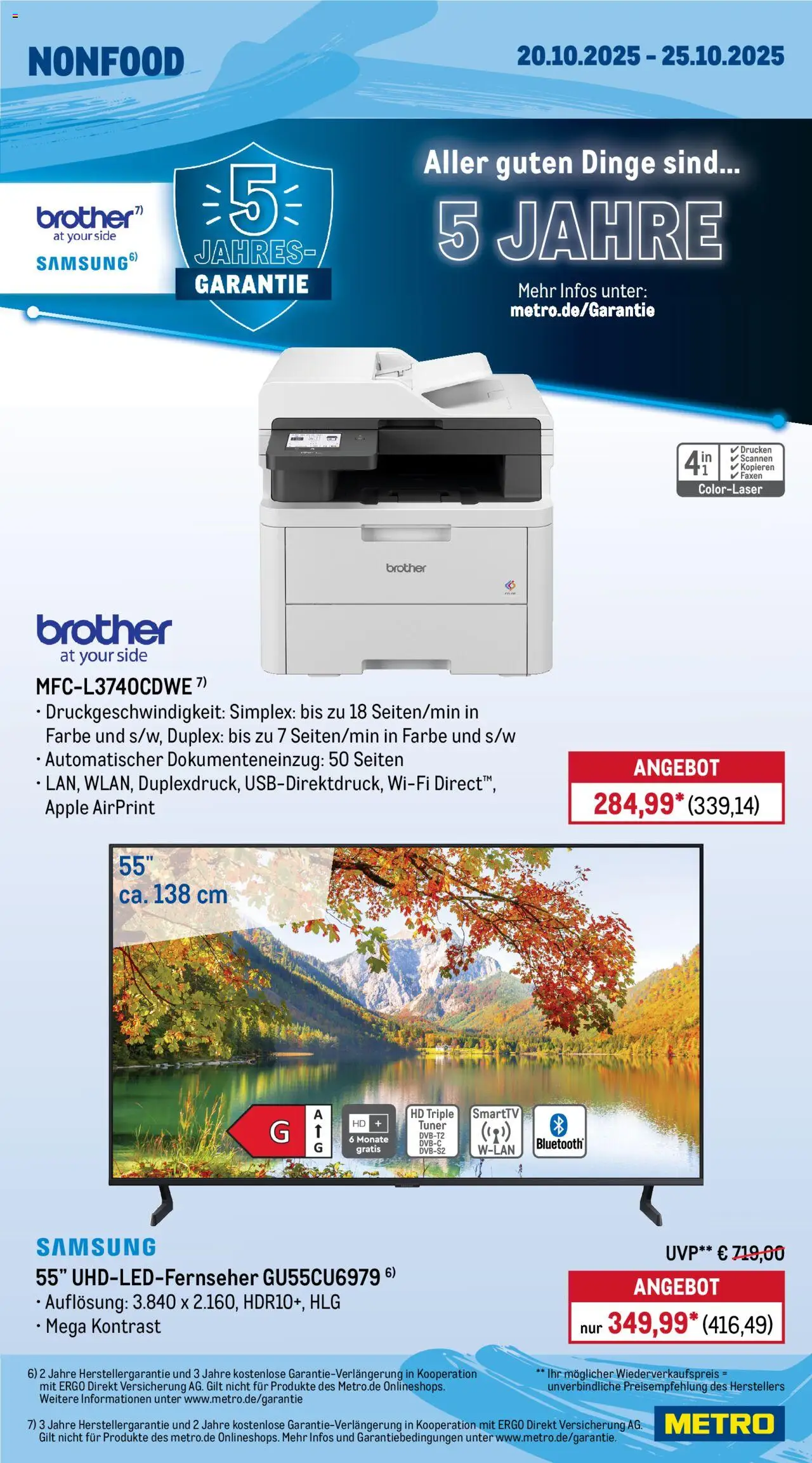 Metro Prospekt 	 – gültig ab 20.10.2025 | Seite: 24 | Produkte: Samsung, Apple
