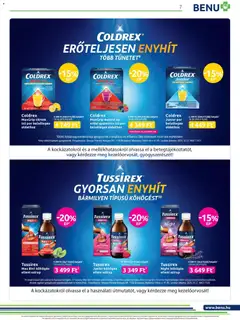 BENU Gyógyszertárak Akciós újság - amely érvényes a következő dátumtól: 01.02.2026 | Oldal: 7