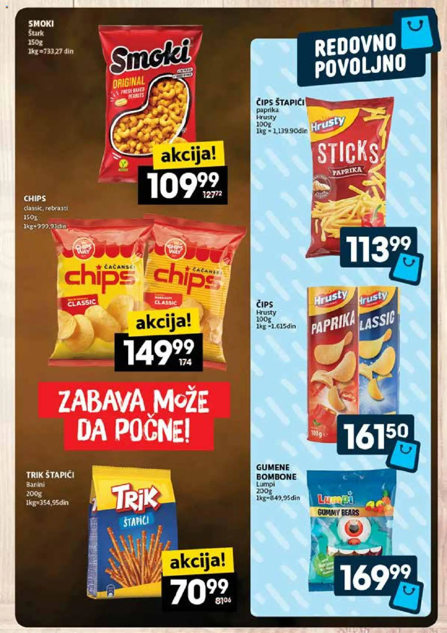 Idea katalog - važi od 15.01.2026 | Strana: 19 | Proizvode: Bombone, Čips, Paprika, Gumene bombone