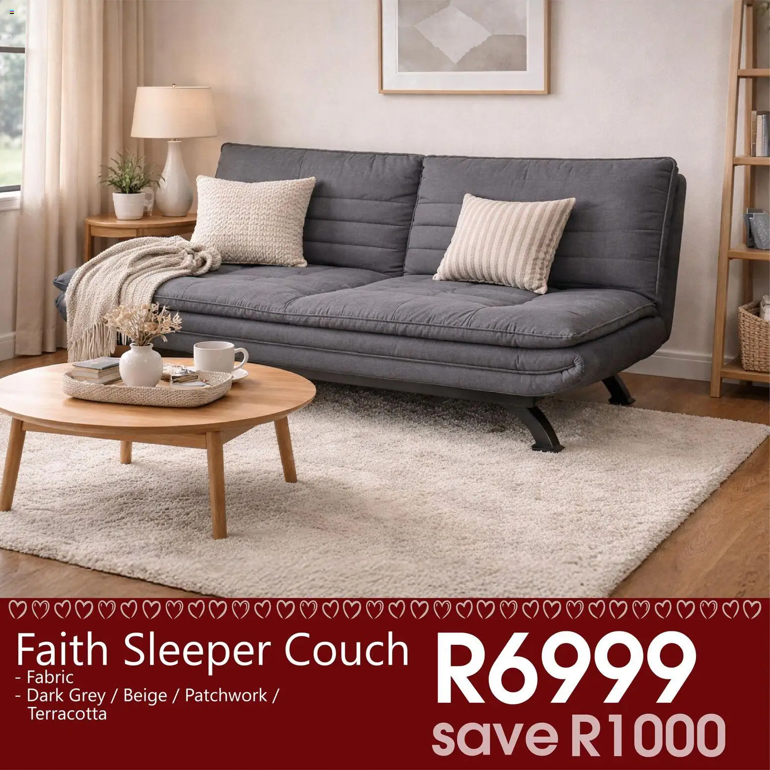 New Tafelberg Furnishers catalogue – valid from 13.02.2026 | Page: 11 | Products: Couch
