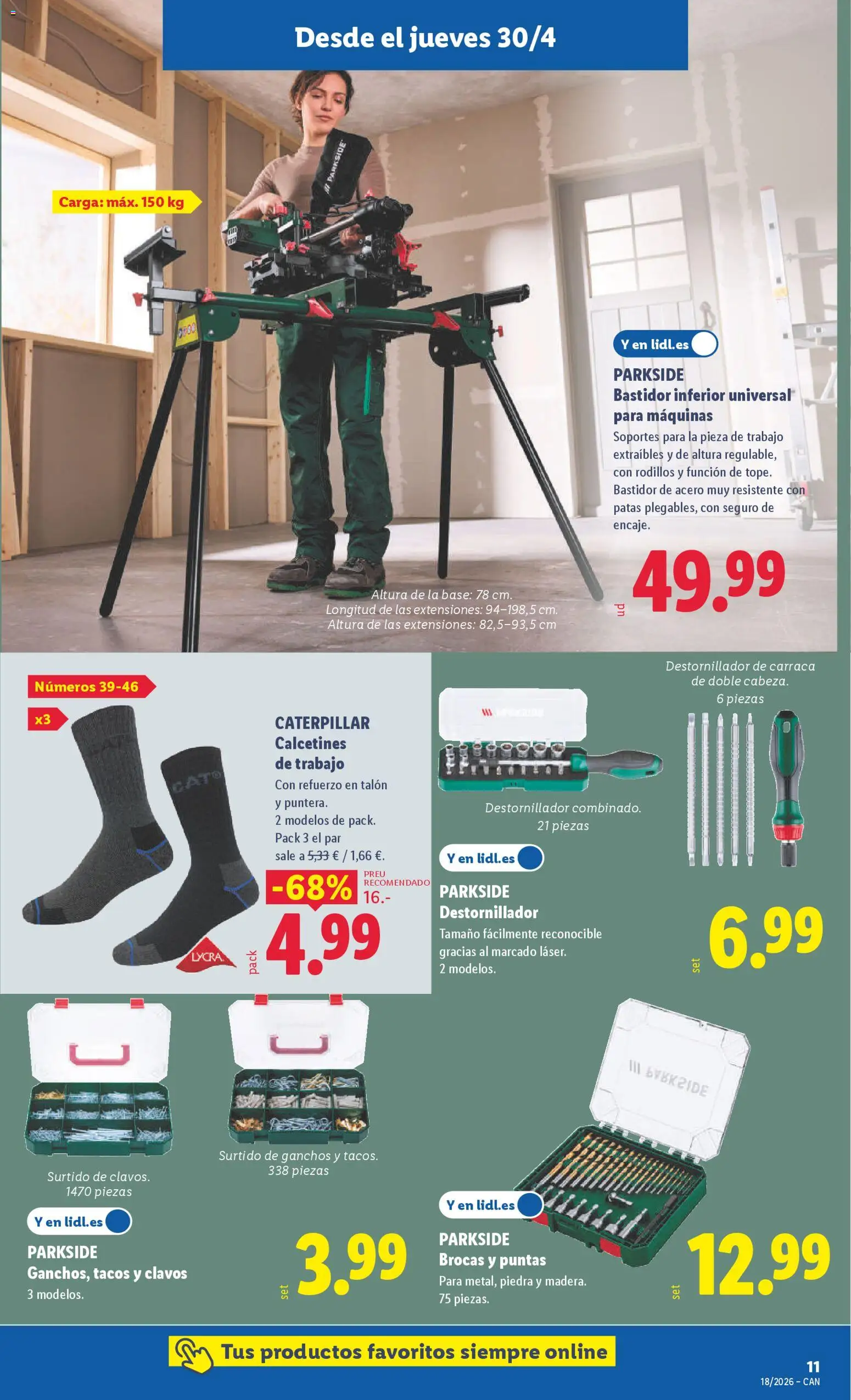 Lidl folleto de bazar │ válido desde el 27.04.2026 | Página: 23 | Productos: Tacos