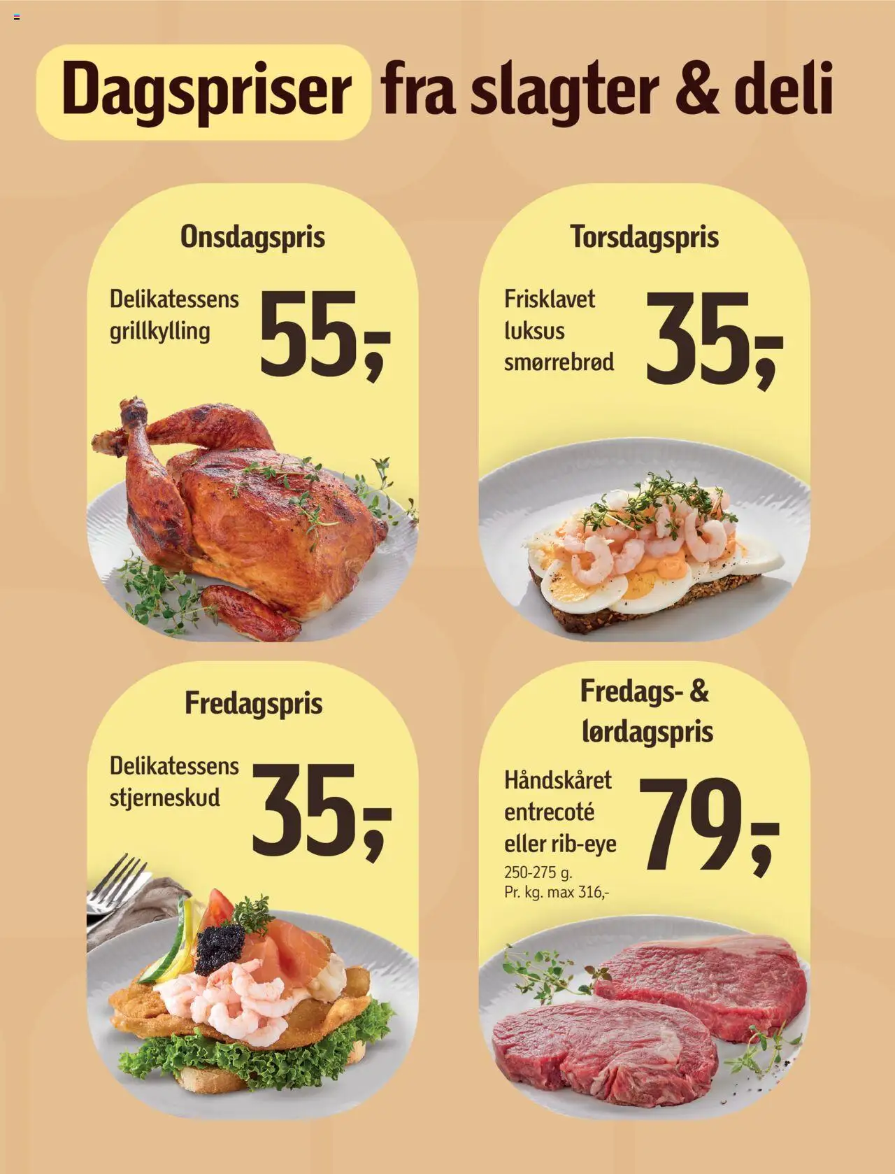 Føtex tilbudsavis – gyldig fra 10.10.2025 | Side: 42 | Produkter: Entrecote