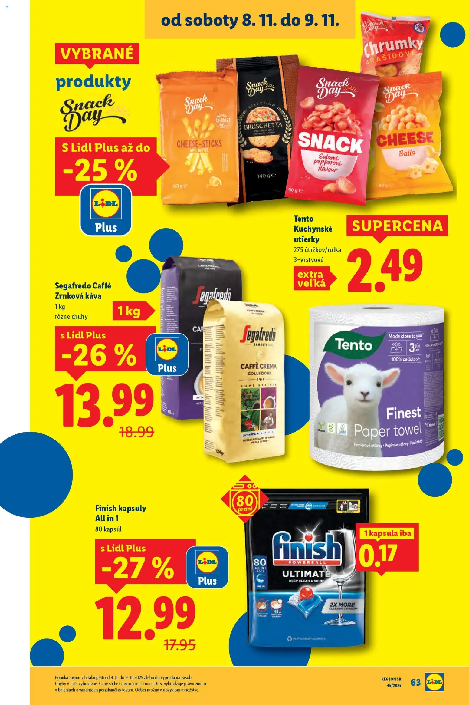 Nové Lidl akcie – leták je platný od 06.11.2025 | Strana: 37 | Produkty: Káva, Barista, Zrnková káva