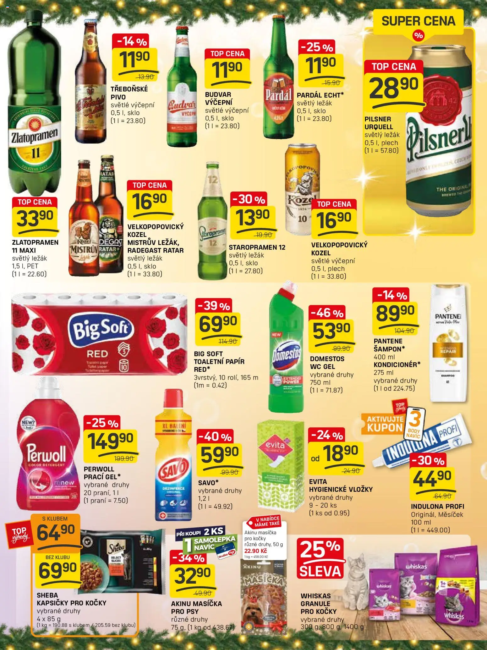 Flop leták - FlopTop od 26.11.2025 | Strana: 11 | Produkty: Granule, Staropramen 12, Kapsičky pro kočky, Indulona