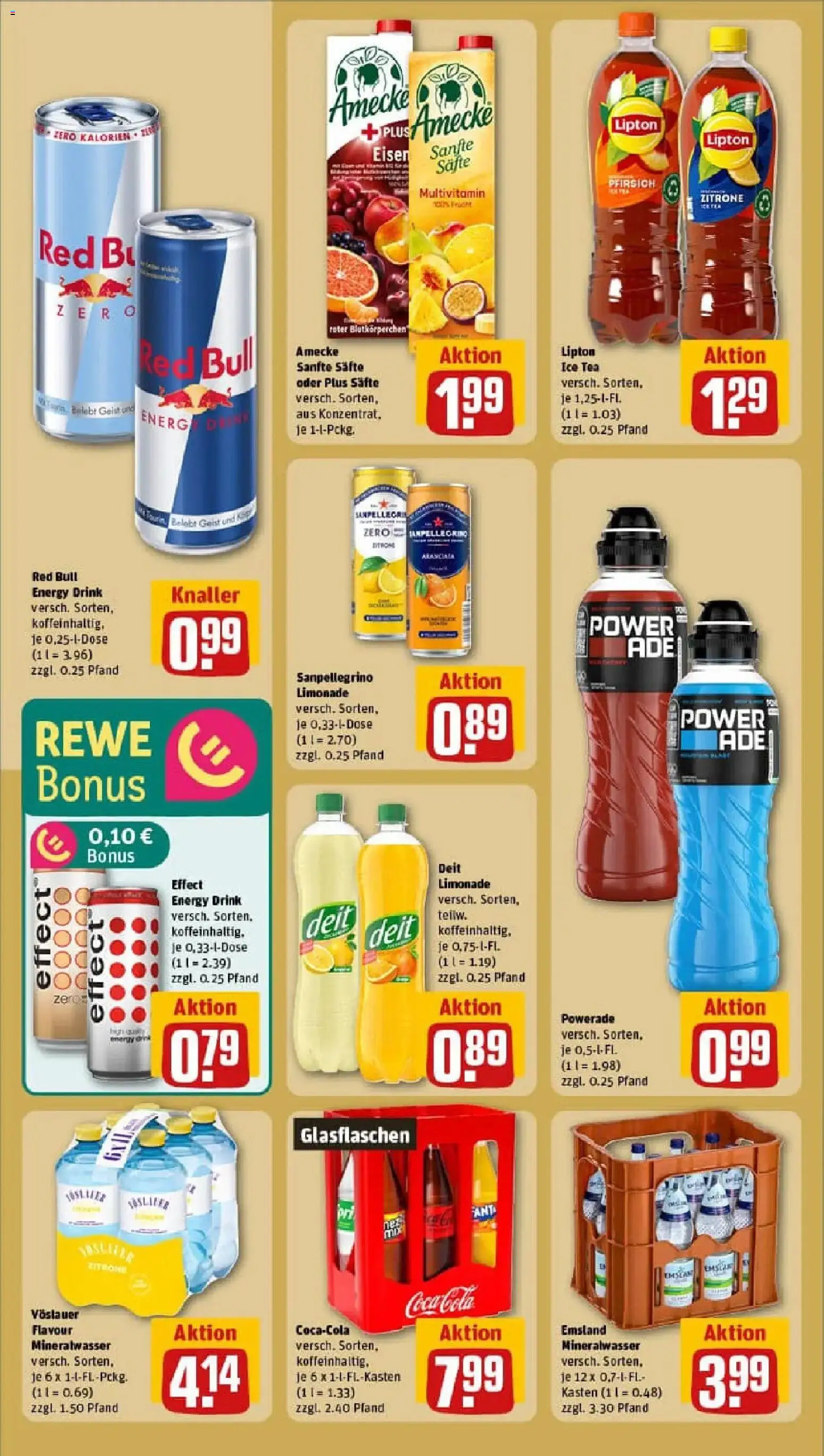 Rewe prospekt Osterholz-Scharmbeck	 – gültig ab 26.01.2026 | Seite: 20 | Produkte: Red bull, Cola, Mineralwasser, Powerade