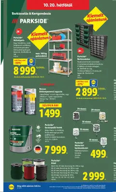 Lidl Akciós újság - amely érvényes a következő dátumtól: 16.10.2025 | Oldal: 44